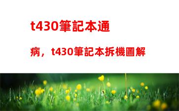 t430筆記本通病，t430筆記本拆機圖解